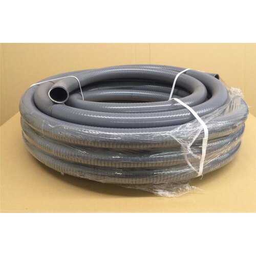 Ø 50x 4,00 mm, 25 m Flex-Fit Druckschlauch Flexibler PVC Klebeschlauch Flexschlauch PVC Flex Schlauch