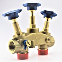ABA BEUL Verschneide-Armatur DN25 mit Prüfventil 1" (1")