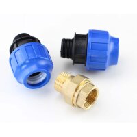 Trinkwasseranschlussset für PE-Leitung Ø 32 mm