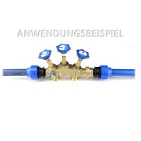 Trinkwasseranschlussset für PE-Leitung Ø 32 mm