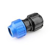 Übergangsverschraubung Ø 25 mm PE auf UNI...