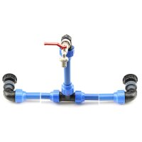 PRO-Serie-IBC Schwanenhals mit 1/2" Auslauf incl. 2...