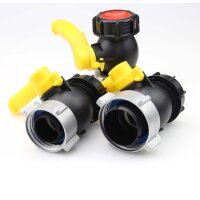 IBC Kugelhahn Black Line 62mm DN50