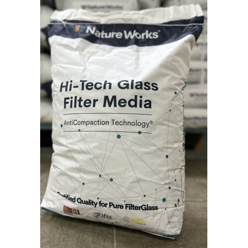 Filterglas Nature Works Hi-Tech 20 Kg Sandfilter Pool Wasser Kristal
