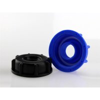 Deckel  S60x6 mit 1" IG für IBC Tank