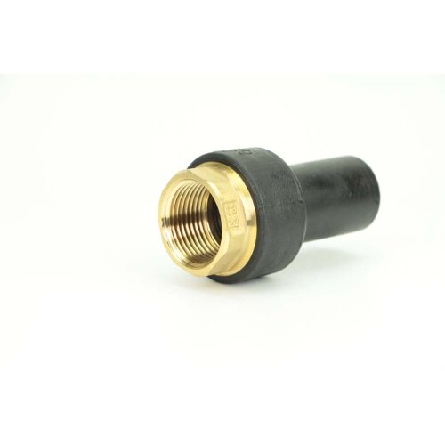 Elektroschweiß-Übergangsadapter auf Innengewinde-PE 1 1/2" DVGW geprüft, Geothermie