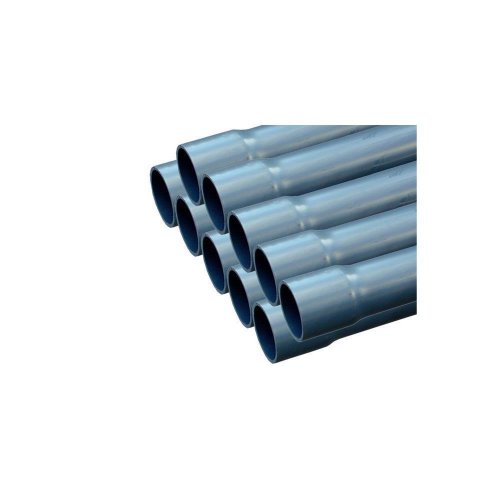 PVC-Druckrohre PN 10 mit Klebemuffe DIN/EN 8061/62 - 5m -
