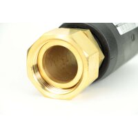 Elektroschweiß-Übergangsmuffe mit loser Mutter (IG) – PE100/PE100-RC, DVGW geprüft, Geothermie-geeigne