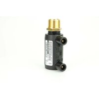 Elektroschweiß-Übergangsmuffe mit AG – PE100/PE100-RC, DVGW geprüft, Geothermie-geeigne