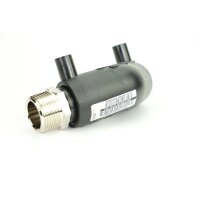Elektroschweiß-Übergangswinkel 45° mit AG – PE100/PE100-RC, DVGW geprüft, Geothermie-geeignet