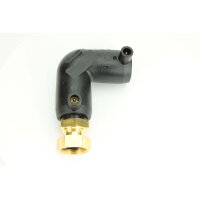 Elektroschweiß-Übergangswinkel 90° mit loser Mutter (IG) – PE100/PE100-RC, DVGW geprüft, Geothermie-geeigne