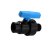 PP Kugelhahn Uniblock mit AG-IG 1 1/4"