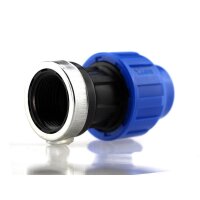 Kupplung PE-IG Anschluss Ø32 x 1 1/4"