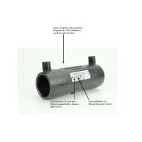 Elektroschweiß-T-Stück  PE100/PE100-RC | DVGW geprüft | Gas, Trinkwasser & Geothermie