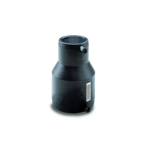 Elektroschweiß-Reduziermuffe Ø40 x 32 mm (DN40 ? DN32) – PE100/PE100-RC, DVGW geprüft, Geothermie-geeignet
