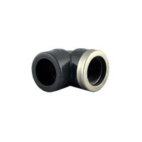 PVC-Winkel 90° Klebemuffe auf IG verstärkt...