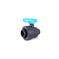 Kugelhahn (TPE-EPDM) mit Klebemuffe beidseitig (als...