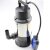 Profi Tauchpumpe Edelstahl-PP 30m FH 0,8 kW 5,5 qm/h mit Schwimmerschalter