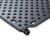 OKU-Absorber F1001 , schwarz mit 4 Anschlussstutzen, d 25 mm, Abmessung 1280 x 820 mm