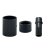 Anschlusset für PVC Verrohrung d 50 mm bestehend aus 2 x Schlauchtülle (70975), 2x Muffe schwarz (70887), 2 x kurze Reduktion (70496)