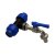 IBC Tankverbinder T-Stück PE  25-32  Kugelauslaufhahn  1/2" -3/4"