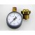 Manometer 0-6 bar mit Montageventil