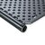 OKU-Absorber F1002, schwarz mit 4 Anschlussstutzen, d 38 mm und beidseitig integriertem Sammelrohr d=40 mm, Abmessung 1360 x 820 mm