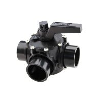 Ø 50 mm 3-Wege-Ventil Drehschieber d 50 mm / Praher