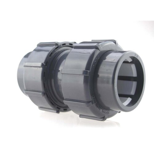 FlexFit® Doppelverschraubung Klemm -Klemm beidseitig