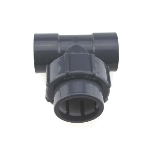 FlexFit® Übergangs T-Stück 90°, Klemm - Klebemuffe (2x)