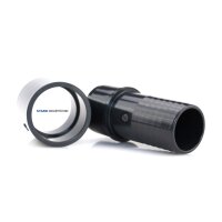 Adapter für Bypass Wärmepumpe oder Solarabsorber Ø 50mm zum Anschluss für flexible Schläuche D=42 mm