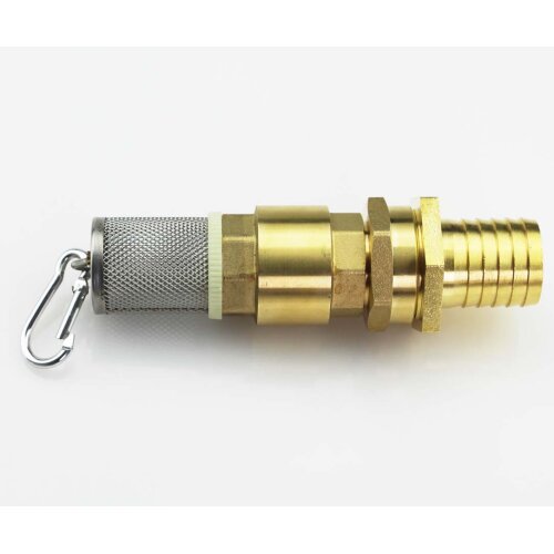 Set Füßventil+Schlauchtülle 1 1/4"